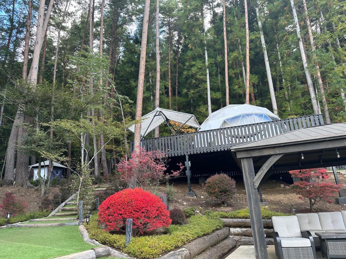 Hotel Tocoro. Mt.Fuji Camp&Glamping Fujikawaguchiko Exterior foto